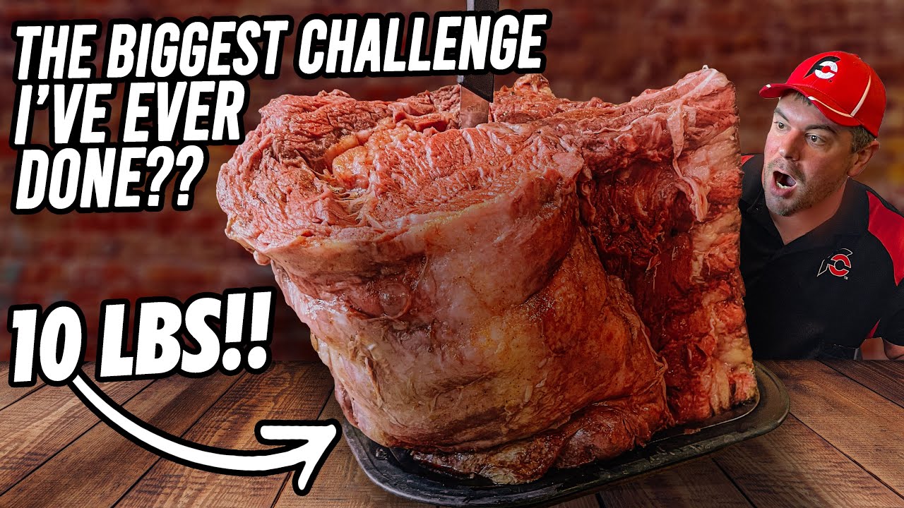 Extreme 160Oz Prime Rib Steak Challenge!!