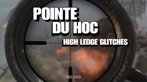 COD WW2 GLITCHES POINTE DU HOC