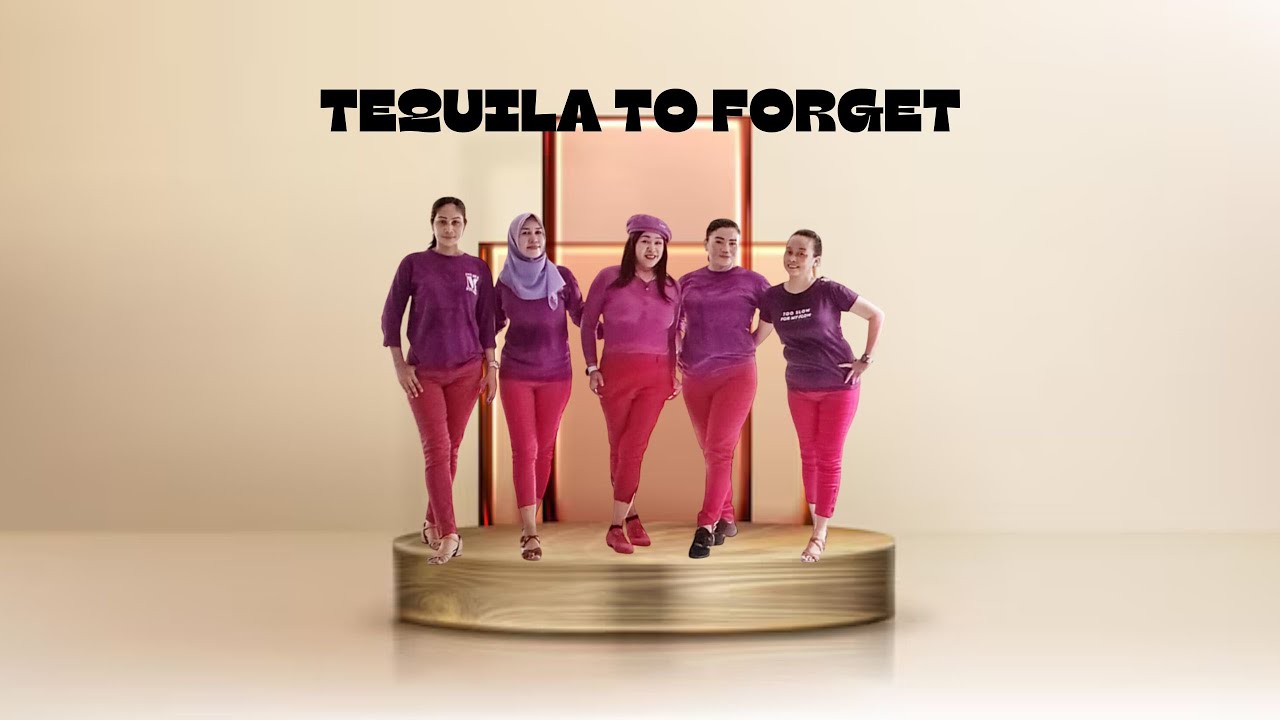 TEQUILA TO FORGET LINE DANCE | DOUBLE M STUDIO | Choreo by Rachael McEnaney