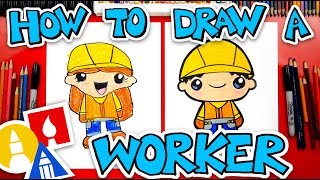 How To Draw A Construction Worker