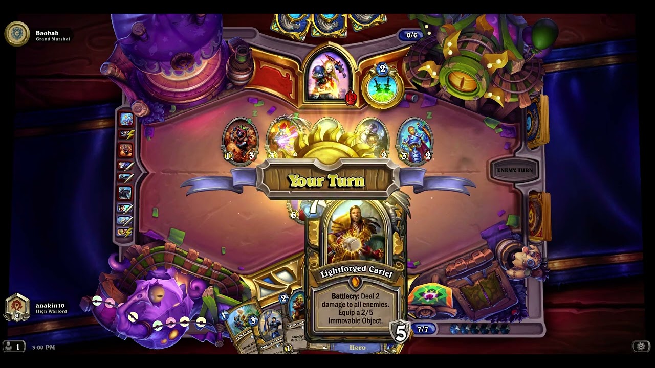 Lady Prestor Paladin VS Quest Rogue