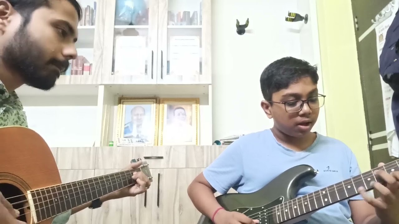 Love Story Theme Duo Guitar Cover by Riddhiman & Aninda