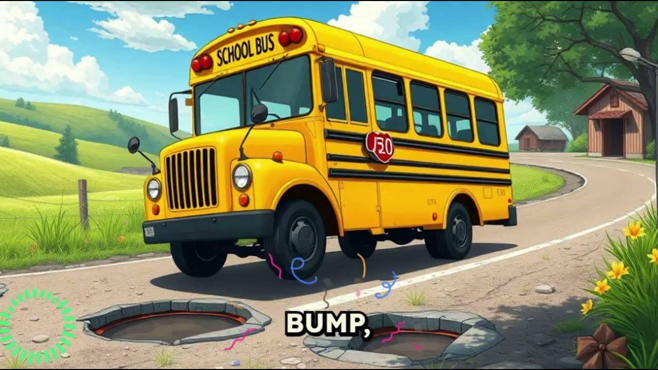 The Happy Bus Ride | Fun Kids Poem | Rhyme