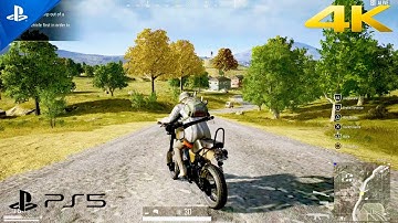 PUBG 4K Gameplay on PS5 [4K HDR 60fps] Amazing Graphics.