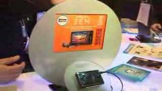 CES 2008: Creative Zen MP3 player