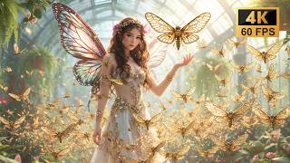Crystal Woods Fairy Serenity | Ultra Realistic 4K Ambient Music | Sylvan Fantasy