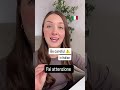 Learn Italian how to say be careful #italy #italiaonline #languagelearning