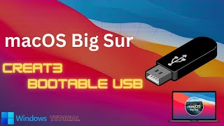 How to create macOS bootable usb - Windows Tutorial