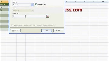Microsoft Excel   Validasi Data 3 Kolom