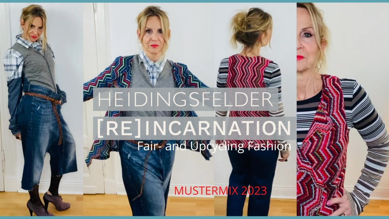 MUSTERMIX ´23 Fairfashion & Upcycling Fashion/ HEIDINGSFELDER & [RE]INCARNATION Slowfashion Outfits