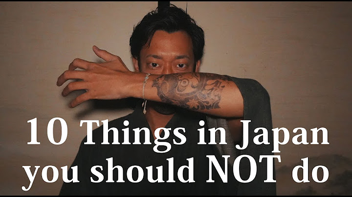 10 Things you shouldn't do in Japan🇯🇵