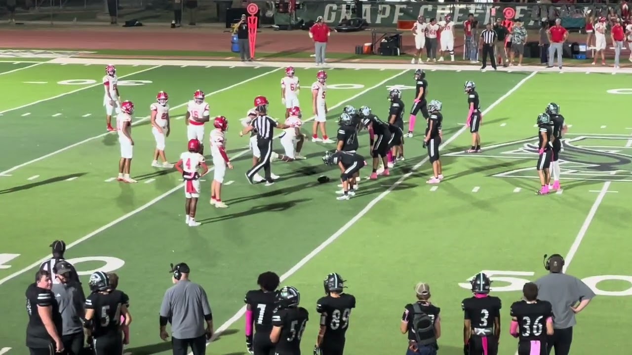 Grape Creek Varsity Football vs. Stanton