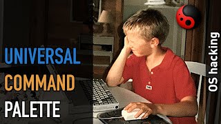 OS hacking: Universal command palette for GUI keyboard access