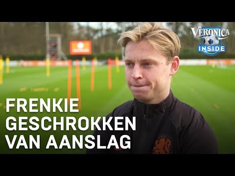 Frenkie de Jong geschrokken van aanslag in Utrecht | VERONICA INSIDE