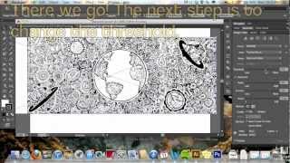 How to convert an art project into a vector image - Illustrator CS6