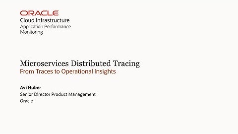 Microservices Distributed Tracing: from traces to operational insights