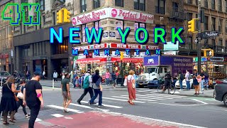 Summer Walk in New York, Stock Exchange to Broadway, Manhattan USA 4K - UHD