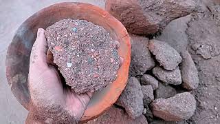 New 2 Textures Crumbling in one Frame ✨ Dry Floor & Claypot ASMR @GoldenStarAsmr  screenshot 3