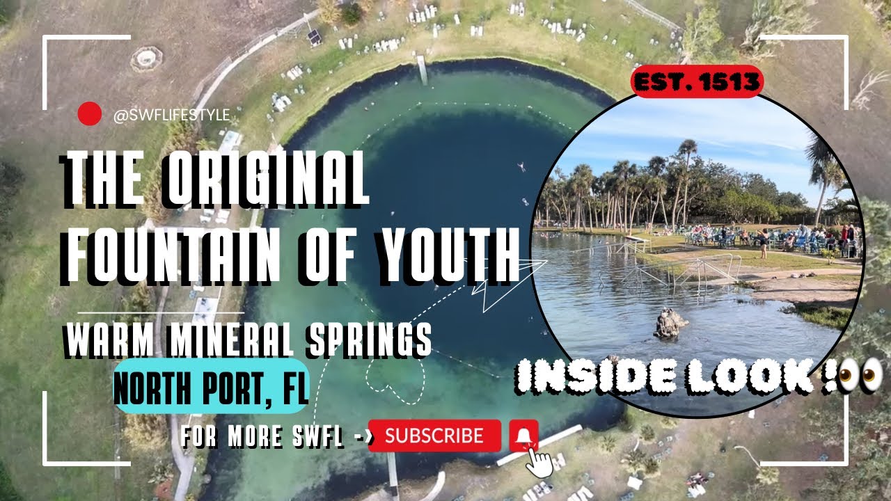 THINGS TO DO IN FLORIDA | The Fountain of Youth | Warm Mineral Springs | History & an inside look👀
