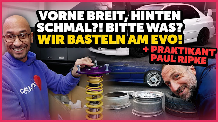 JP Performance - Vorne breit, hinten schmal?! | Wir basteln am EVO9! + Praktikant Paul Ripke