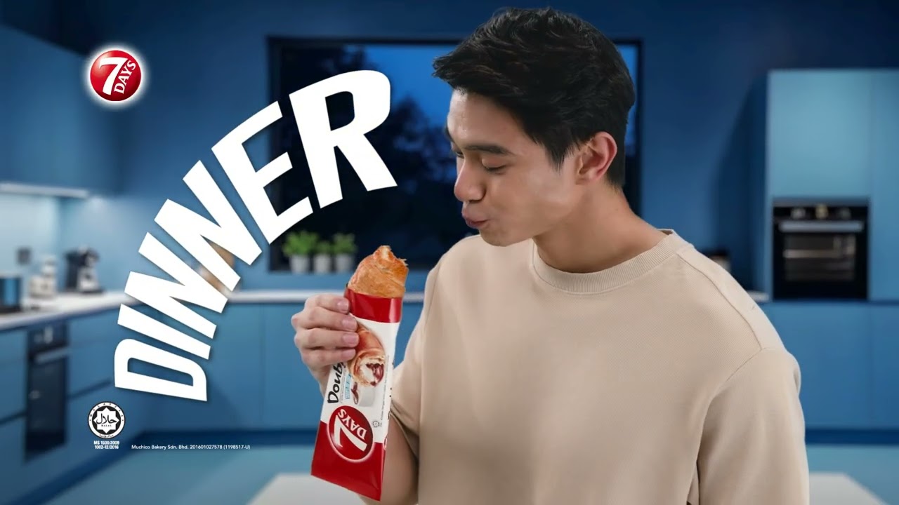 Dinner’s more fun with 7DAYS Croissants!