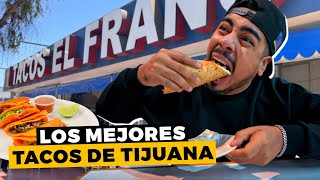 Un día COMIENDO SOLO TACOS en TIJUANA