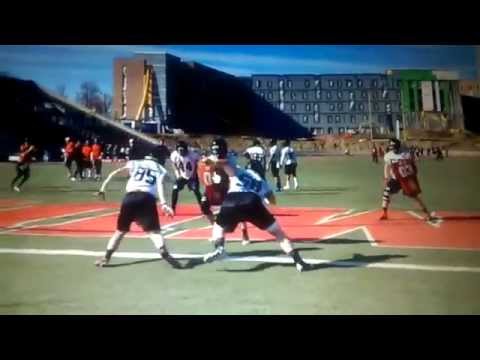 Central Missouri Tight End and Tackle Outside Zone