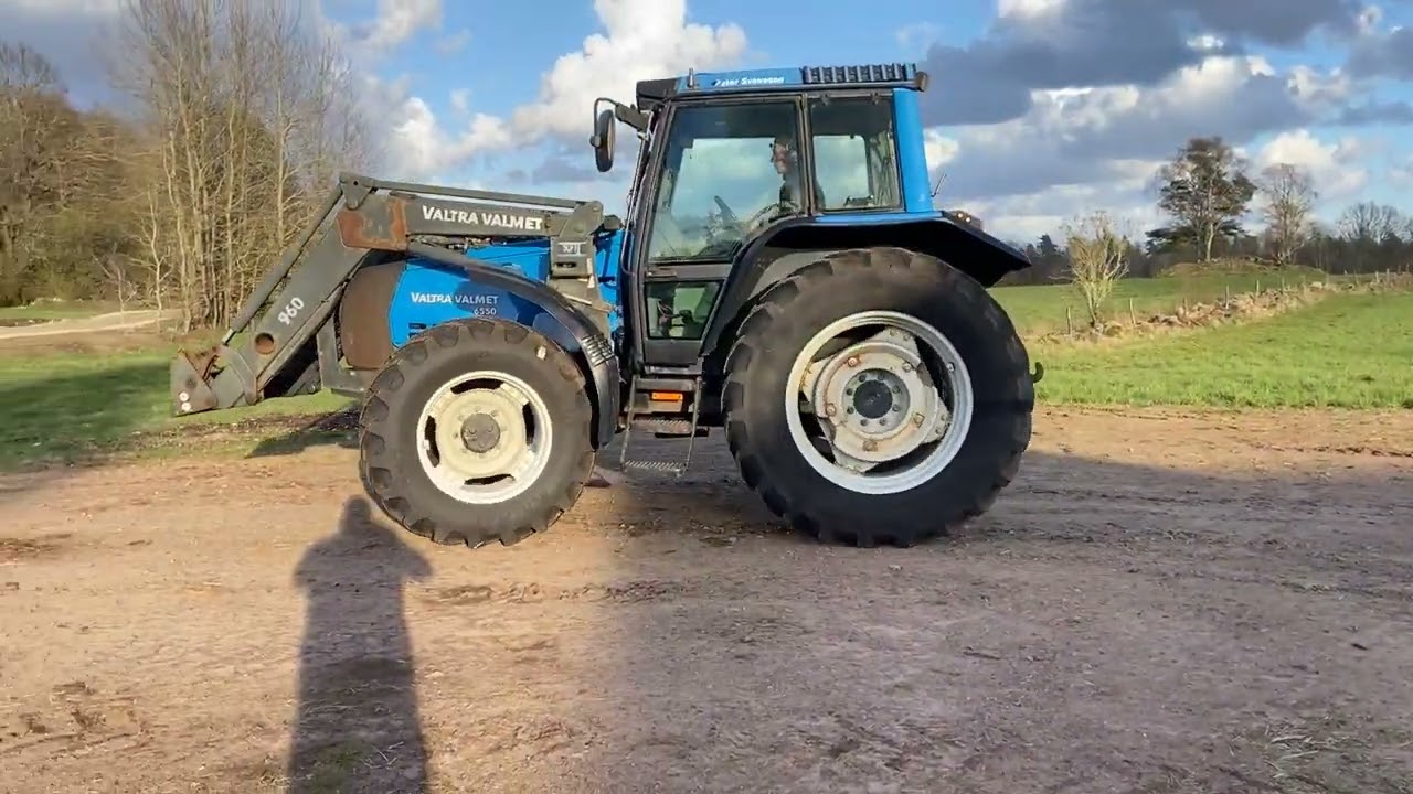 Lastartraktor Valtra Valmet 6550