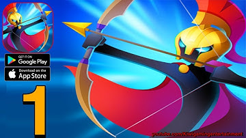 Stick Fight – Shadow Archer Battle Arena Gameplay Walkthrough Android,ios part 1