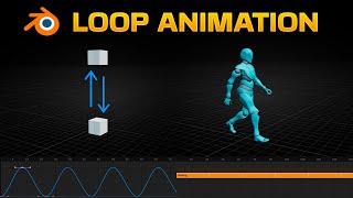 Cómo Repetir y Loopear Animaciones en Blender 5.0 (Graph Editor y NLA)