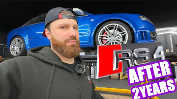 It took us 2 years to put the Audi RS4 B7 back on the road ! Was it WORTH for all that money?