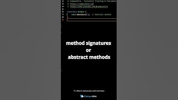 Java IQ #71 - What is Abstraction (with Interfaces)
