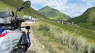 Kaukasus  Georgien Juli 2022 mit dem Motorrad