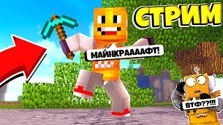 СТРИМ МАЙНКРАФТ! ПЕРВЫЙ РАЗ В ЖИЗНИ! ПОДПИСЧИКИ УЧАТ МЕНЯ ИГРАТЬ!