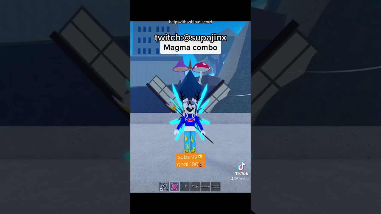magma combo in blox fruit for mobile｜TikTok Search