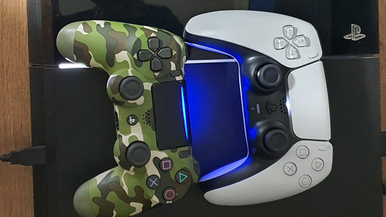 USANDO CONTROLE PS5 NO PS4 DUAL SENSE. DA CERTO? - YouTube