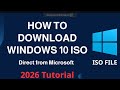 How to Download Windows 10 ISO Official from Microsoft (2026 Tutorial)