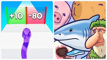 Merge Fellas (Italian Brainrot) VS Snake Run Race - All Max Android Gameplay, IOS Game  