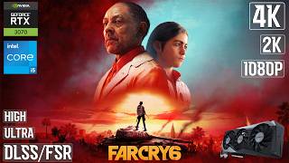 Far Cry 6 RTX 3070 8GB Benchmark 4k 1440p 1080p All Settings Tested - RTX 3070 Gaming Test 2026