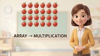 Multiplication Using Arrays | Rows & Columns Explained | Class 3–5 Maths