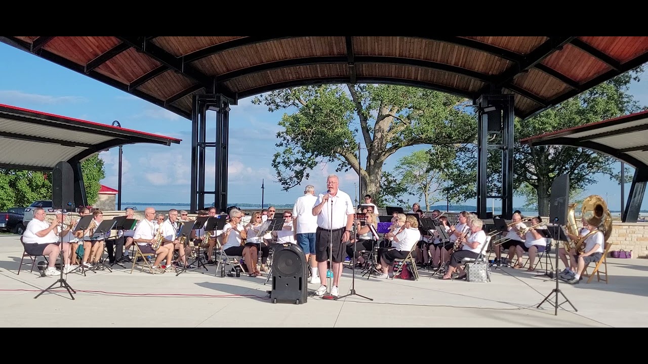 Van Wert Community Concert Band at Harley C Johnson Amphitheater August 6th, 2022