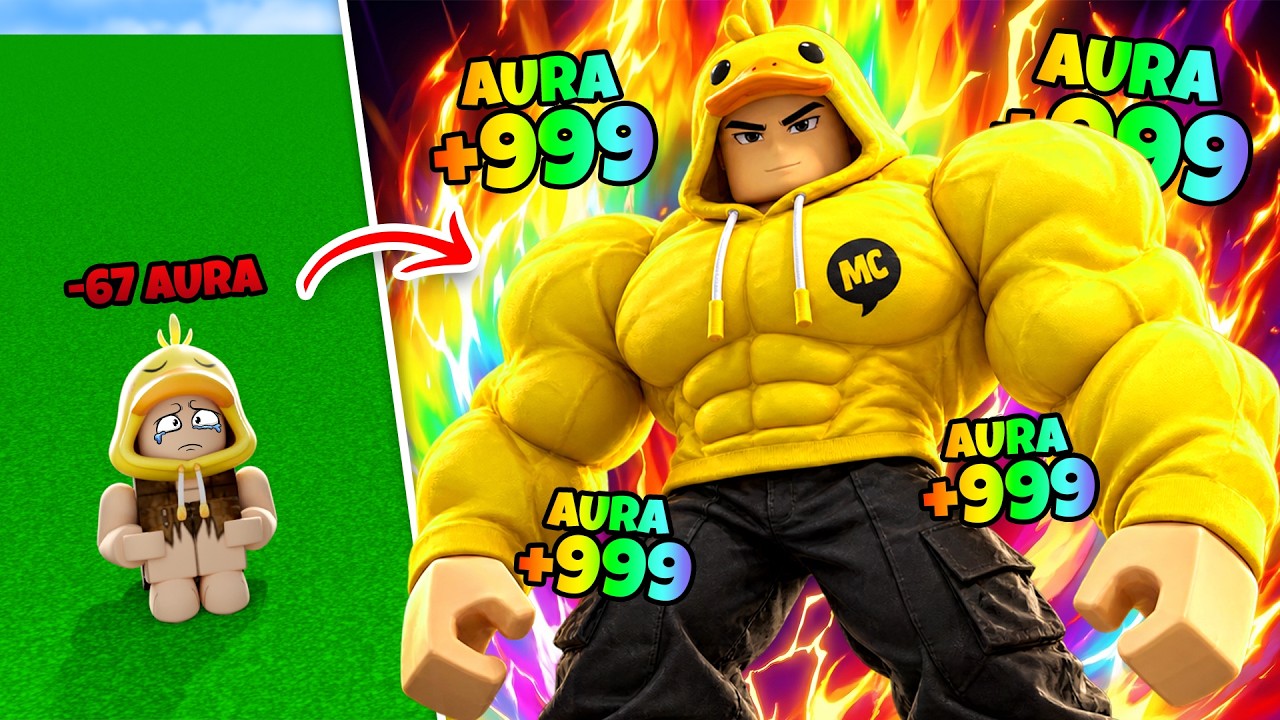 Aku Berevolusi 1 Juta Aura dengan Musik Phonk || ROBLOX
