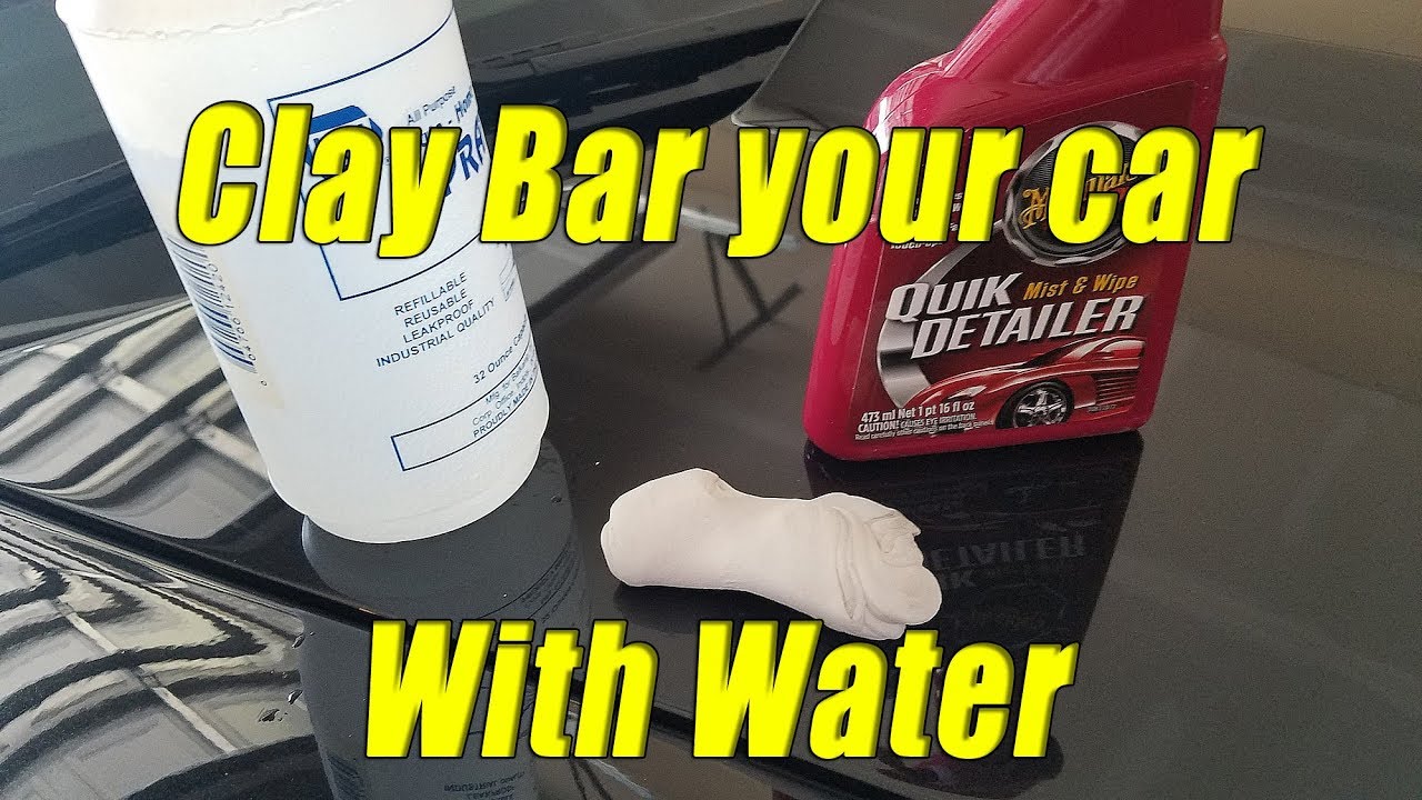 How to clay your car using Mothers Clay bar and Speed Clay 2.0 