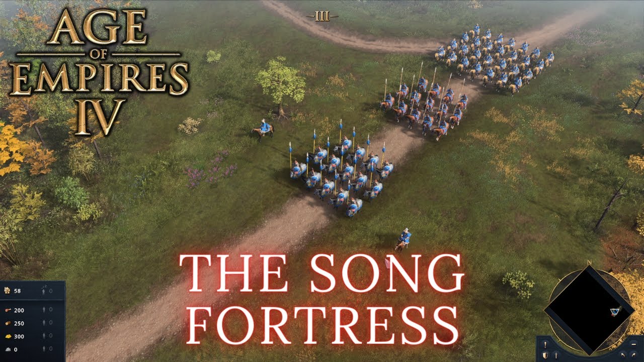 Age Of Empires 4   THE SONG FORTRESS Hard