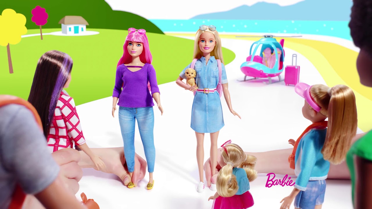 Barbie Reise Hubschrauber, Barbie Helikopter, Barbie Zubehör Barbie Reise Hubschrauber, Barbie Helikopter, Barbie Zubehör
