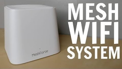 MeshForce Whole Home Dual Band Mesh WiFi System (3 Pack) Review