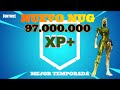 ¡nuevo! bug rotísimo de xp en fortnite (97.000.000 de xp) ▼ sin hacer misiones fortnite
