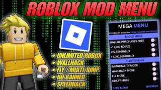 Roblox Mod Menu 2026 | Unlimited Robux, Fly Hack / No Ban /  Wallhack &amp; More  (Android &amp; iPhone)