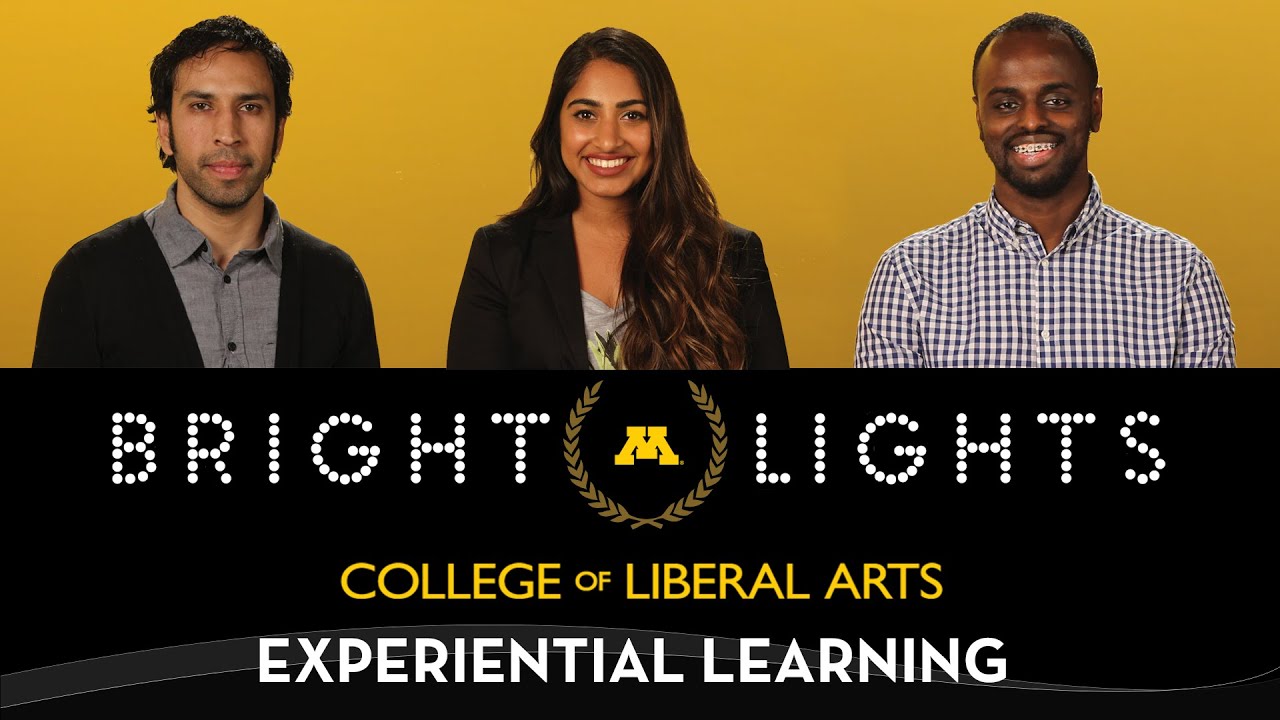 Student Internship Narratives in Liberal Arts: Bennett-Guzman, Shah, and Abdi at the University of Minnesota