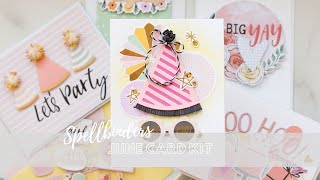 Spellbinders June Card Kit UNBOXING!